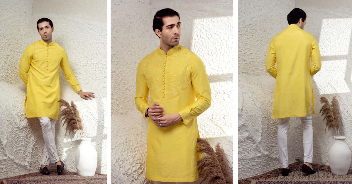 Yellow Kurta