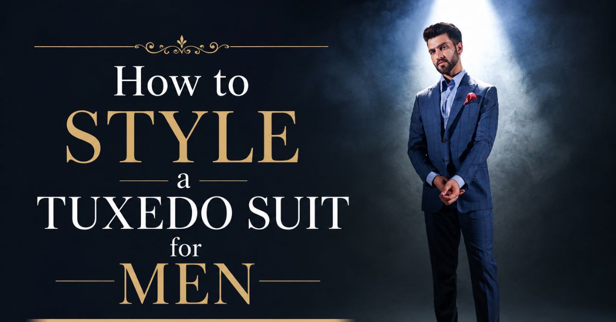 How to Style a Tuxedo Suit for Men