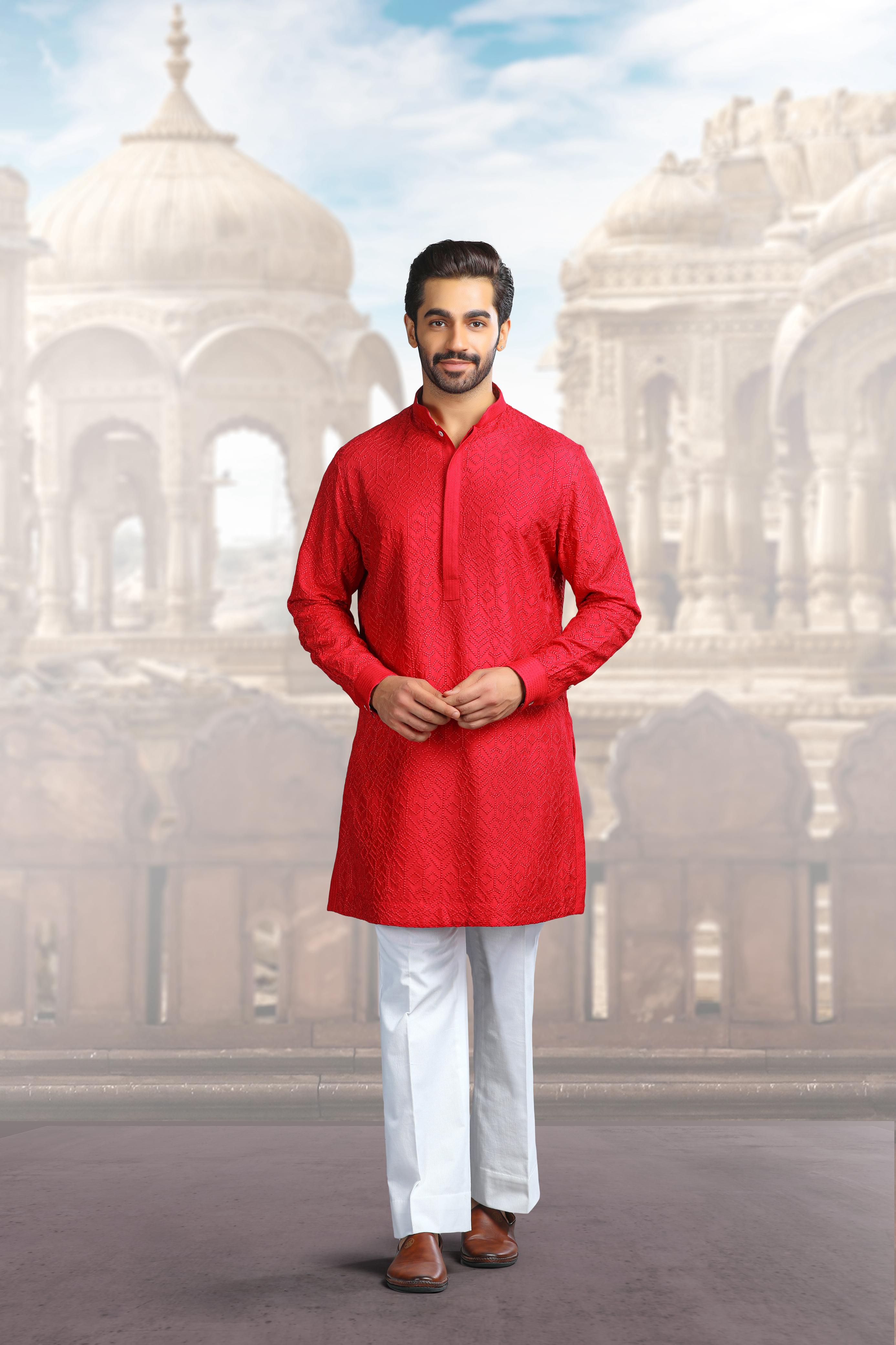 Premium Mehndi Dresses for Men: Shop Trendy Mehendi Outfits For Men